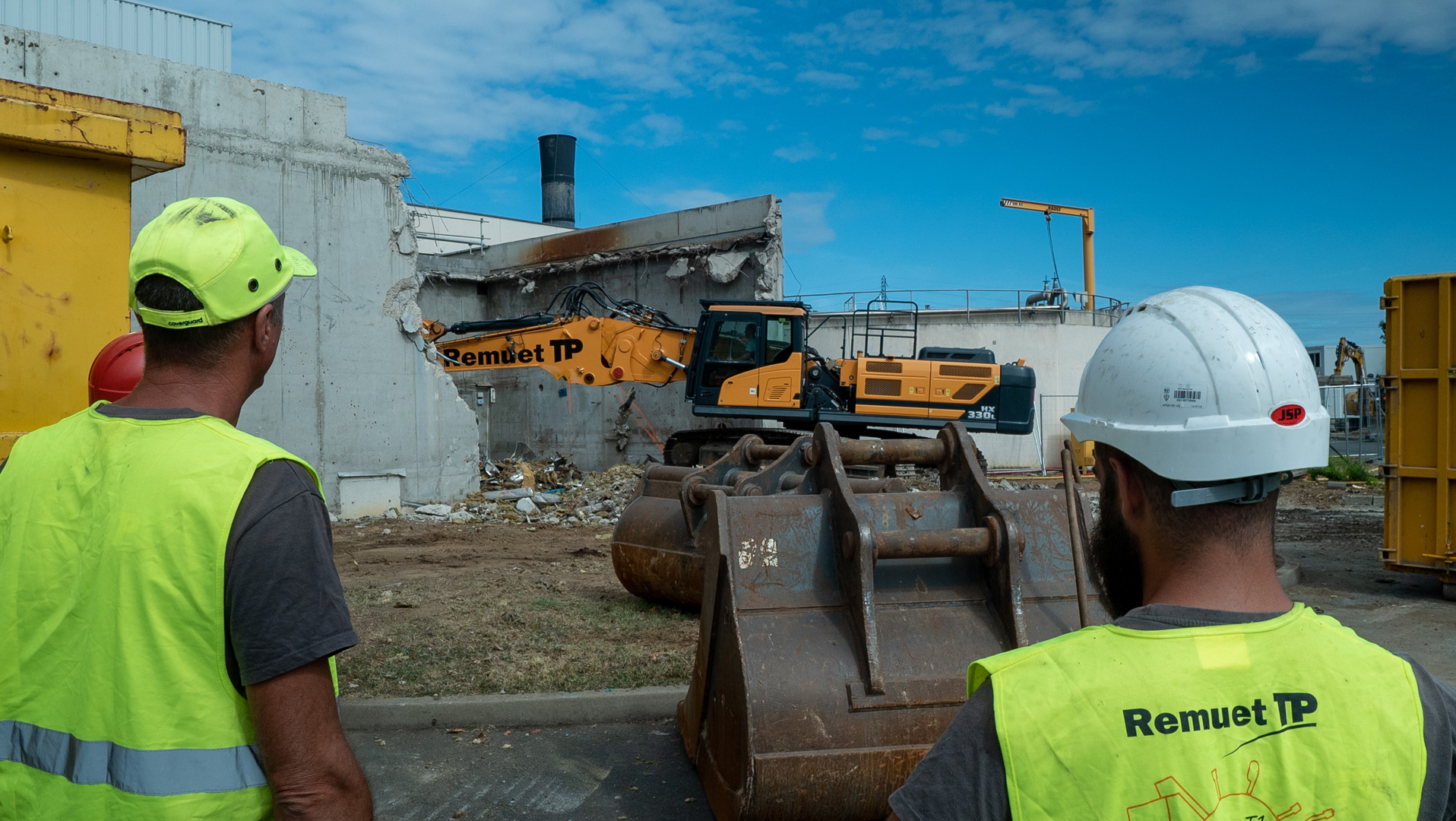 ZONE BATIMENT EX-SECHEUR<br />Déconstruction du bâtiment et des équipements