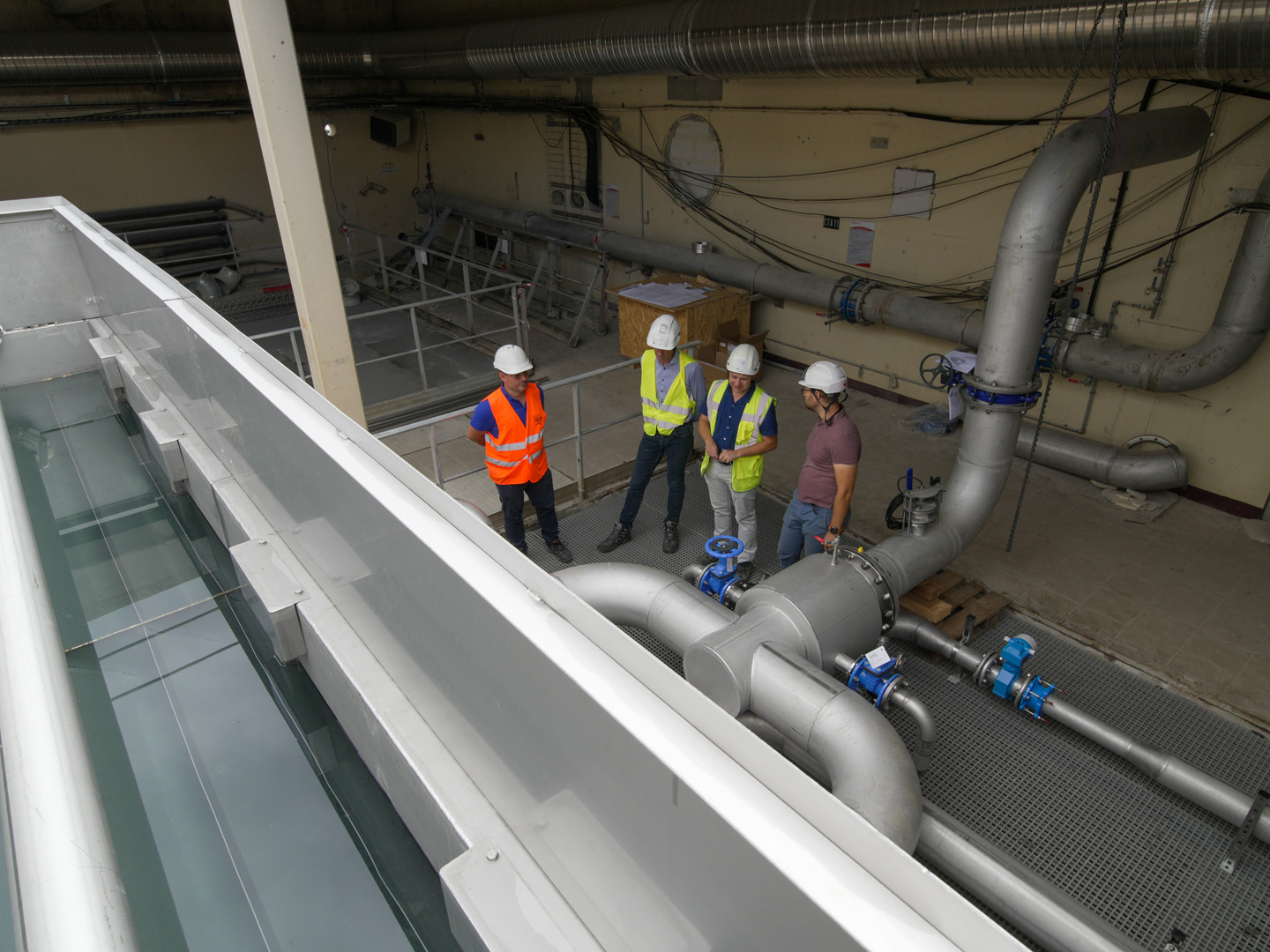 FLOTTATEUR<br />Visite de chantier